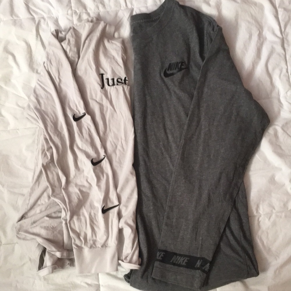 2 Nike Long Sleeves